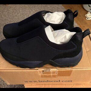 Lands End Women shoes size 10 NWT navy blue